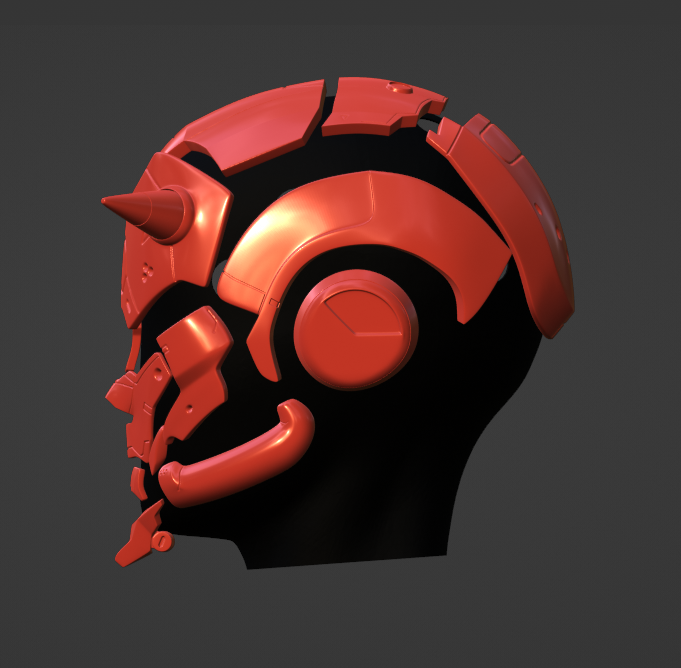 Facemask inspired by Machine 56 - Airsoft Mask Tech Wear - Digital STL 3D Models