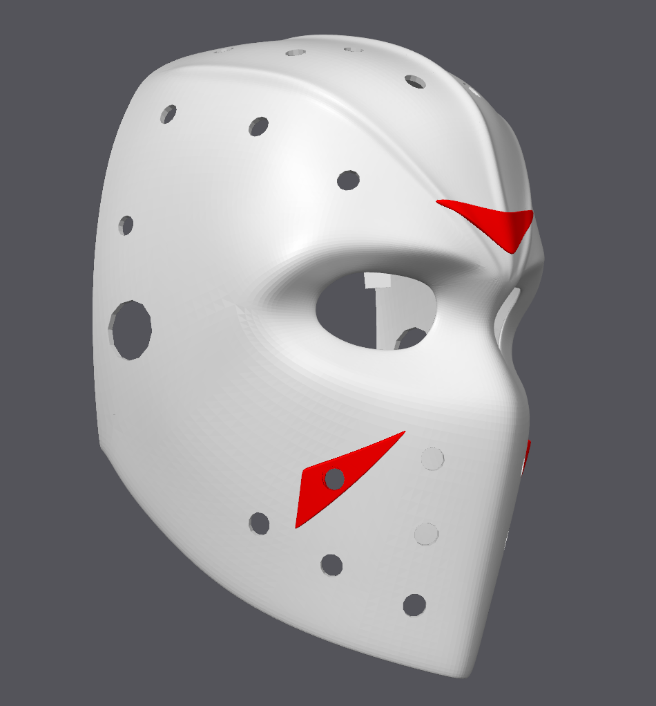 Jason Vorhees Mask Modern Version 2024 - Digital STL 3D Model