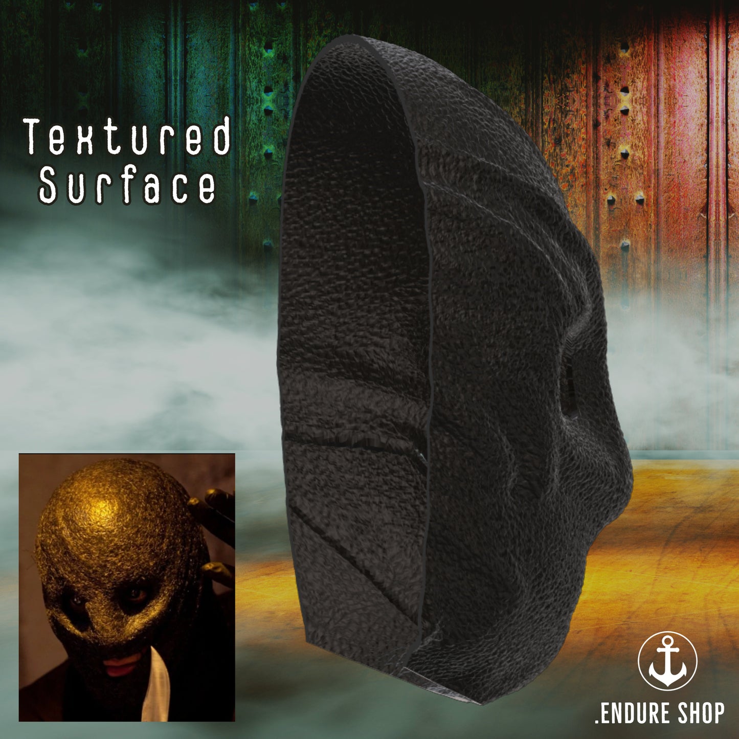 The Collector Face Mask - Horror Movie | Professional Prop - Textured Surface PLA+ | Multiple Sizes - Horror Decor - Halloween Mask
