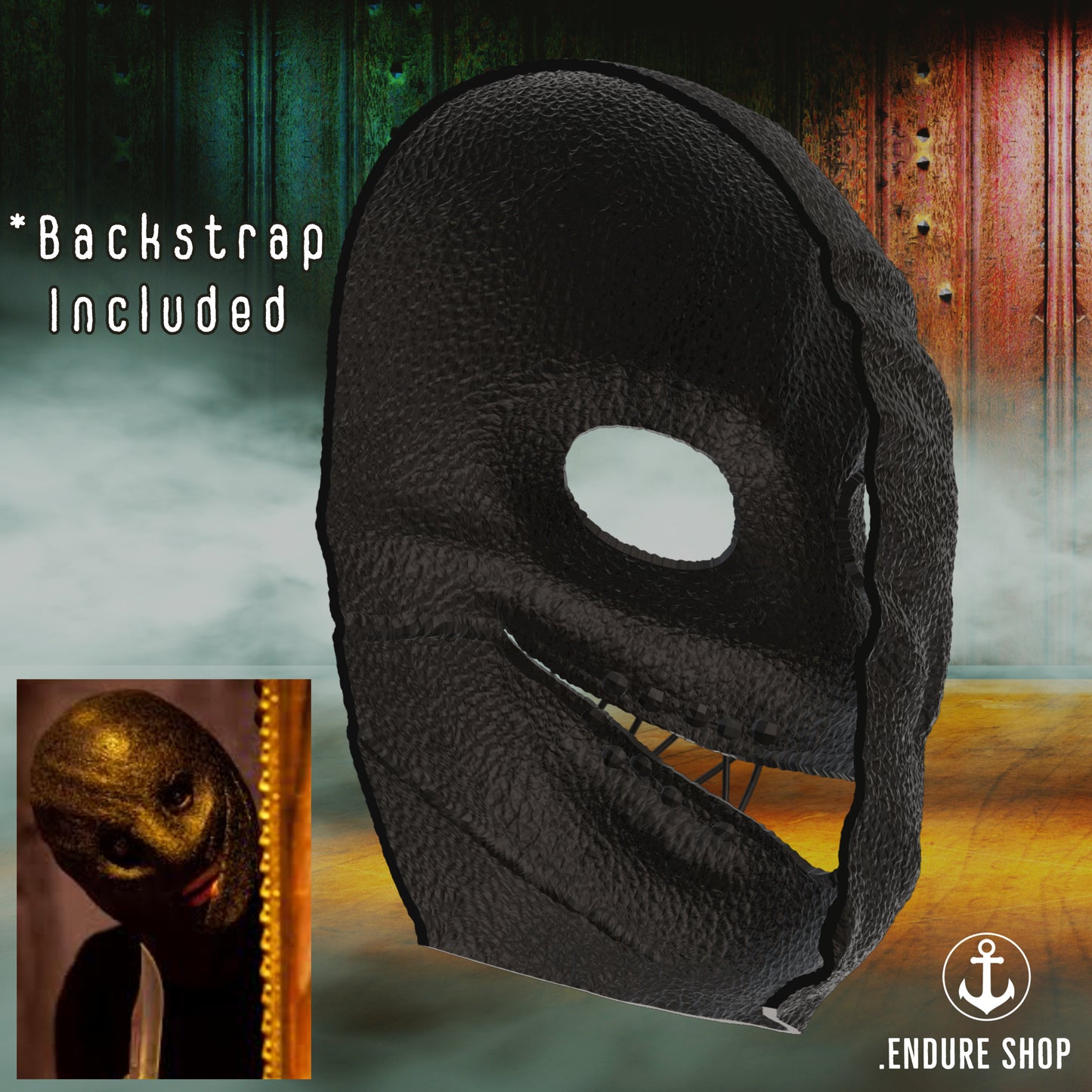 The Collector Face Mask - Horror Movie | Professional Prop - Textured Surface PLA+ | Multiple Sizes - Horror Decor - Halloween Mask