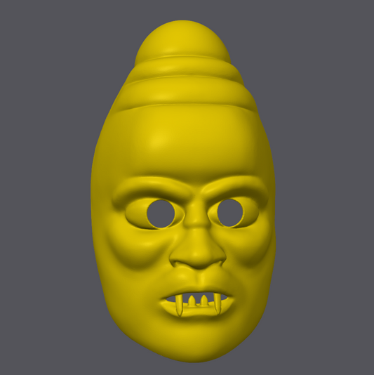 "Masked Avengers" Face Shell Mask Movie Prop - Digital STL 3D Model