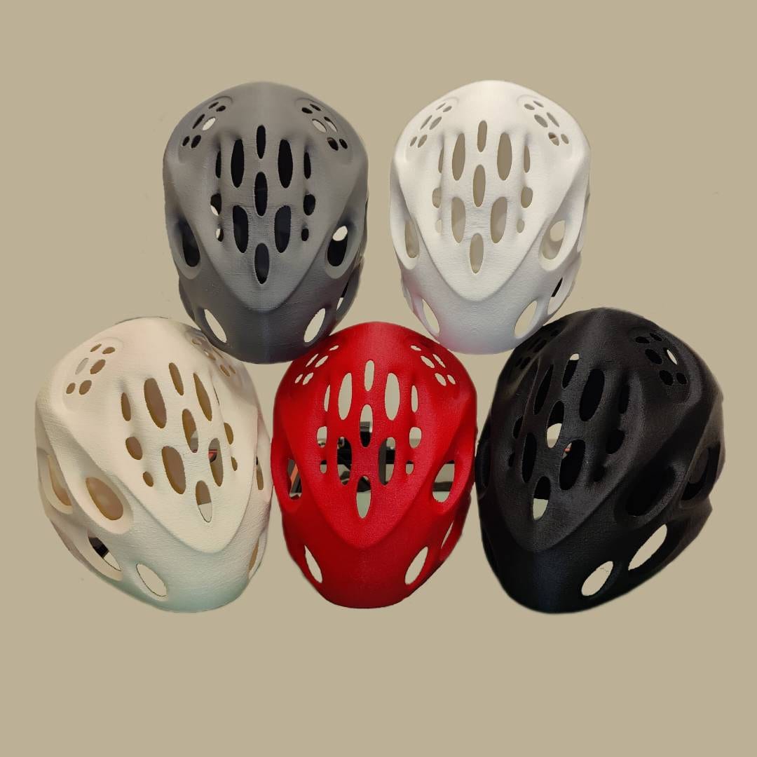 Foam Helmet V1 - Halloween - Hypebeast Shoe - Techwear - Multisize - Multicolor - One Piece Model - Fashion Helmet Prop Fan Art Decoration