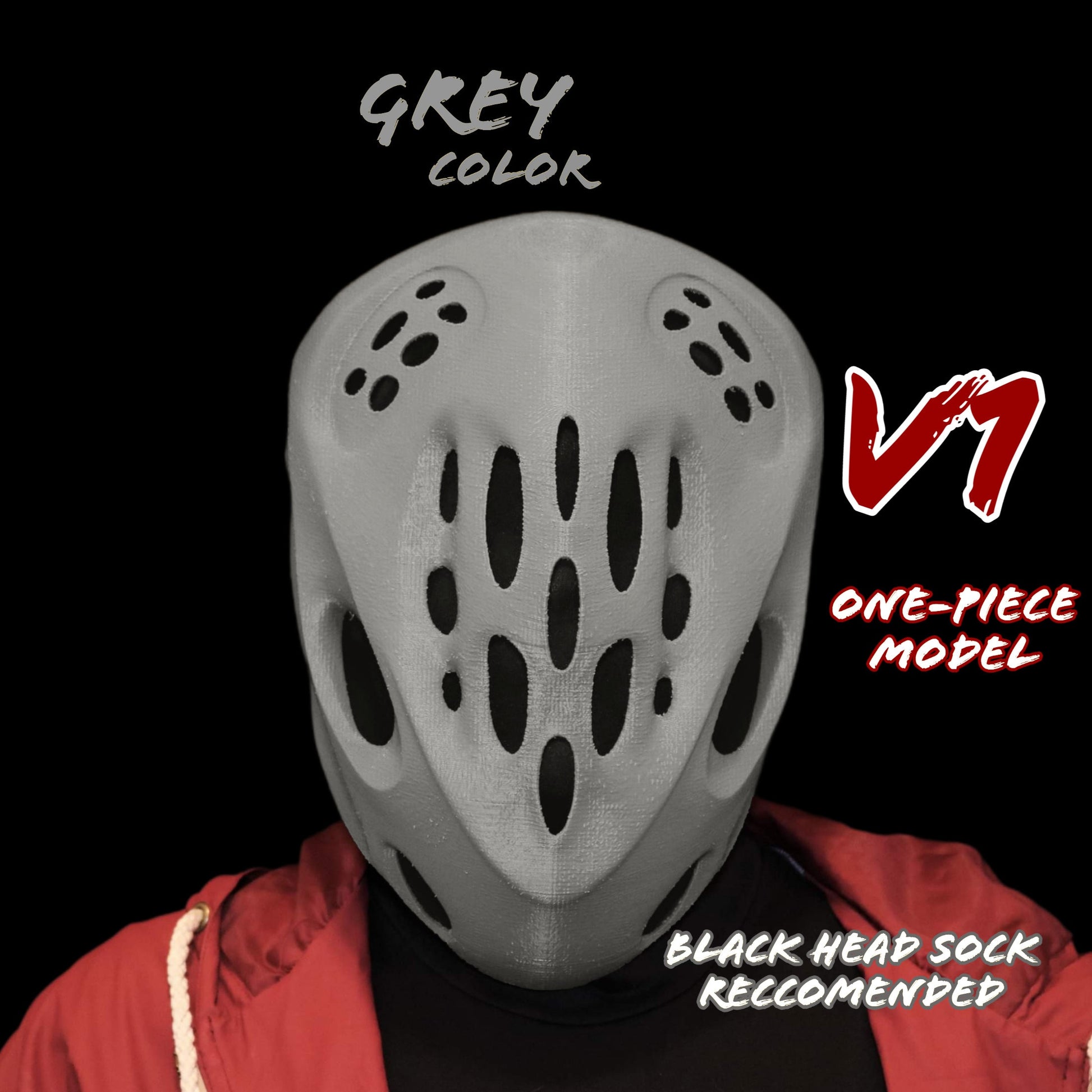 Foam Helmet V1 - Halloween - Hypebeast Shoe - Techwear - Multisize - Multicolor - One Piece Model - Fashion Helmet Prop Fan Art Decoration