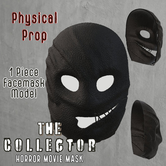 The Collector Face Mask - Horror Movie | Professional Prop - Textured Surface PLA+ | Multiple Sizes - Horror Decor - Halloween Mask